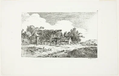 Landskap, från Deuxieme Cahier de Paysage