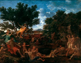 Apollo, älskare av Daphne, c1664