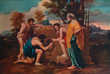 Et in Arcadia ego Les bergers dArcadie eller The Arcadian Shepherds, 1637-1638, 1911