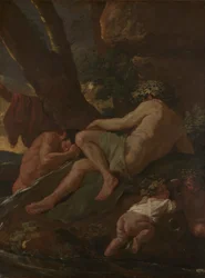 Midas Washing at the Source of the Pactolus, ca. 1627.