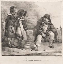 Skissbok för användning av små barn: The Young Amateurs, 1822.