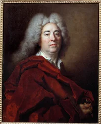 Självporträtt. Målning av Nicolas De Largilliere (1656-1746)