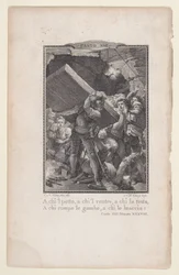 Canto 13, strof 38, från Orlando Furioso, 1772-74., 1772-74.