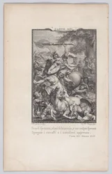 Canto 14, Strof 45, från Orlando Furioso, 1774., 1774.