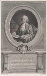 Porträtt av Armand-Jérôme Bignon, 1769, 1769.