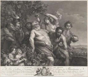 Silenus triumf, 1775-78., 1775-78.
