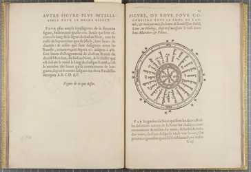 Fol 22 recto 23 verso, The Navigation of King James V, Round Scotland, Orkney Isles och Hebriderna eller Western Isles: Under ledning av den utmärkta piloten Alexander Lindsay