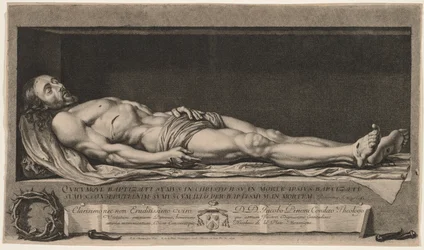 Kristi kropp i graven, 1654.