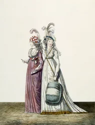 Aftonklänningar, fig 34 och fig 35 från 