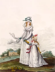 Morgonklänningar, fig. 63 och fig. 64 från 