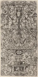Ornamentpanel: Mars, stridernas gud