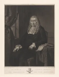 Porträtt av Hendrik Danielsz. Hooft, borgmästare i Amsterdam