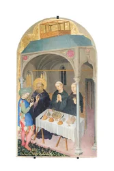 St Benedict dricker förgiftat vin