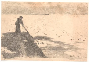 Ängen jämnas (av konstnärens bror)