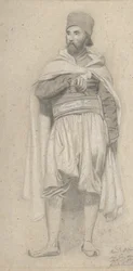 En turkisk krigare, 1843.