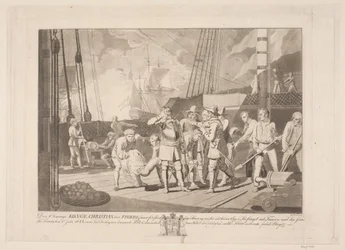 Christian IV i sjöslaget vid Fehmarn, 1644