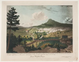 Fäktning vid Berbyegaard i Enningdalen, vid Frederichshald, 12 september 1808
