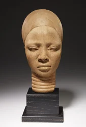 Helgedomshuvud, yorubakultur, Nigeria