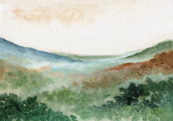 Dimma i bergsdalen