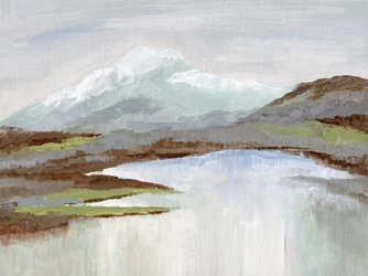 Den fridfulla bergsjön