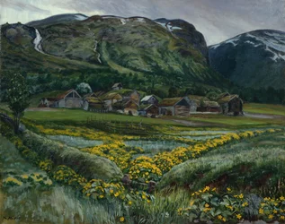 Lördagskväll och smörblommor