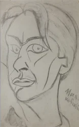 Poeten Vladimir Majakovskij 1893-1930, 1913.