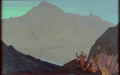 N.K.Roerich, Chenrezig, Västra Tibet