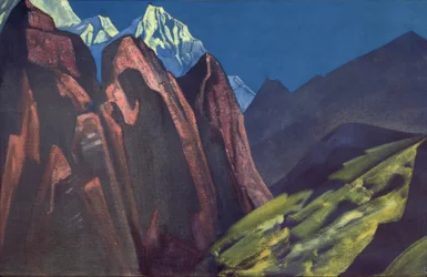 N. K. Roerich, Mästarens skugga