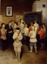 Mentalskalkyl vid folkskolan, 1895