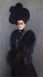 Porträtt av grevinnan Maria Pavlovna Abamelik-Lazareva 1876-1955, född Demidova, prinsessan San Donato