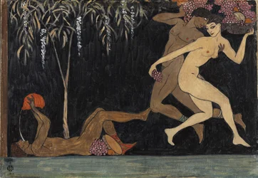 Bacchanalisk scen, 1914