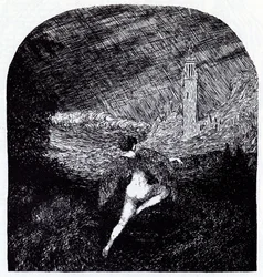 Romantik. Symbolistisk tidskrift Vesy The Balance, 1905