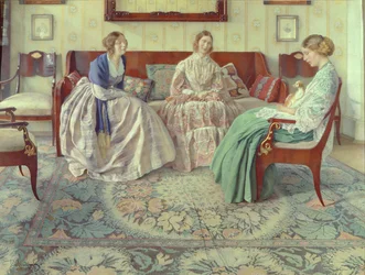 Tre damer, 1916