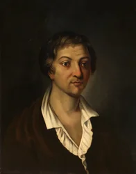 Porträtt av poeten Ippolit Bogdanovich 1743-1803, 1854-1858