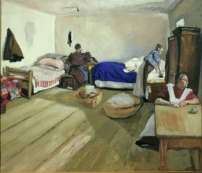 N.J. Simonovich-Efimova, Pigans rum