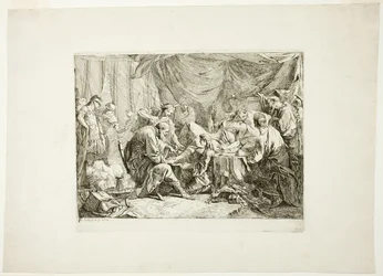 Antiochus, efter sin bortgång, dikterade sitt testamente