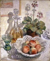 Stilleben med frukt