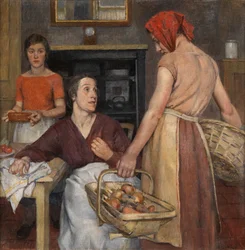 The Kitchen (olja på duk)