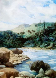 Landskap i Eromanga, Nya Hebriderna, 1908
