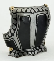Bakplatta, c.1580 (målat stål med modernt läder)