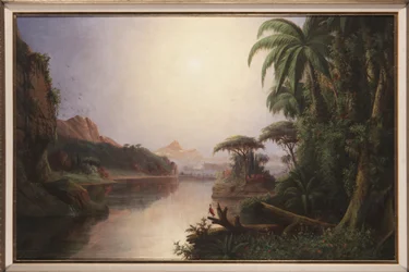 Tropiskt landskap