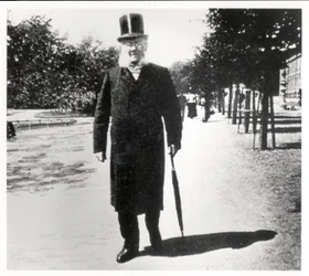 Henrik Ibsen (1828-1906) i Oslo, 1896