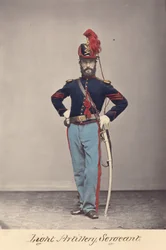 Lätt artilleri, sergeant