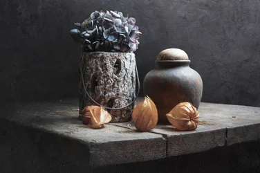 Vintage-blomsterstilleben