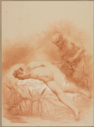 Nymf och faun