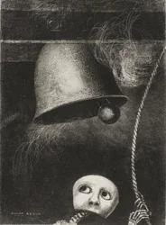 A Mask Sounds the Funeral Knell, tallrik tre från To Edgar Poe
