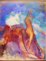 Venus födelse (gouache)