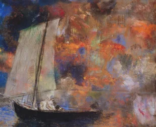 Flower Clouds, ca 1903 (pastell på papper)