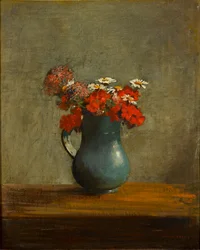 Blommor i en vas