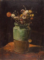 Blommor i en vas